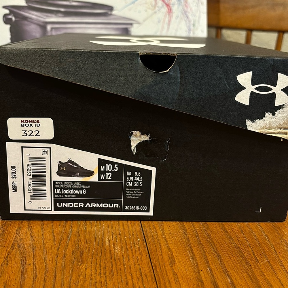 NWT UNDER ARMOUR LOCKDOWN Shoes Size 10.5 Men or 12 Women